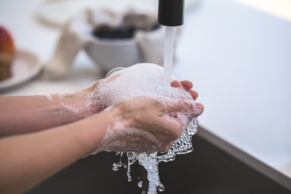 lavado manos restaurante